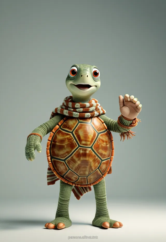 Sheldon the Prankster Turtle